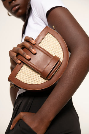Luna Iraca & Leather brown